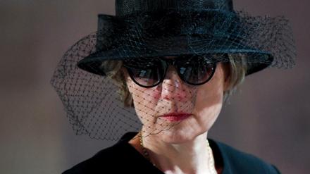 Maike Kohl-Richter bei der Trauerfeier für den verstorbenen Altkanzler Helmut Kohl im Dom zu Speyer.