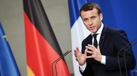 Frankreichs Präsident Emmanuel Macron