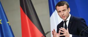 Frankreichs Präsident Emmanuel Macron