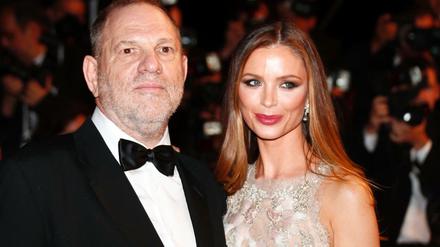 Filmproduzent Harvey Weinstein und seine Frau Georgina Chapman.