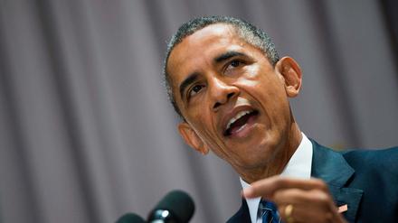 Als er noch im Amt war: Barack Obama im August 2015 bei einer Rede in Washington.