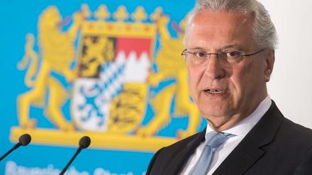 Bayerns Innenminister Joachim Herrmann Innenminister (CSU).