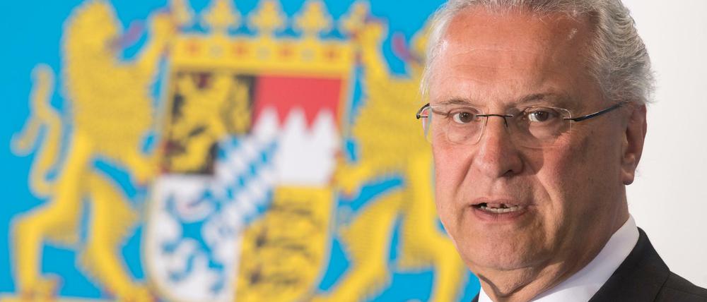 Bayerns Innenminister Joachim Herrmann Innenminister (CSU).