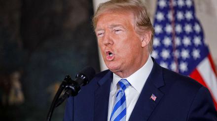 US-Präsident Donald Trump. 