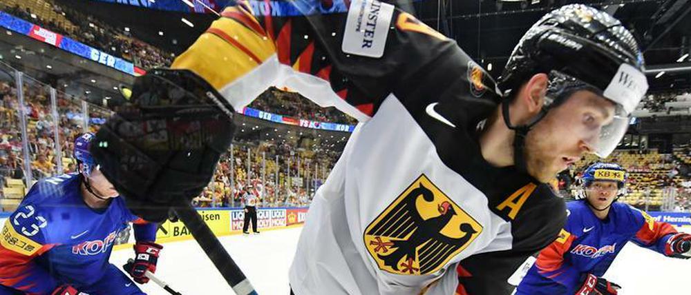 Leon Draisaitl war an acht von elf deutschen WM-Toren beteiligt.