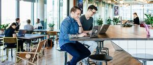 In Ruhe arbeiten oder mit anderen Kreativen austauschen: Coworking Spaces wollen beides anbieten.