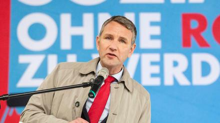 Thüringens AfD-Chef Björn Höcke