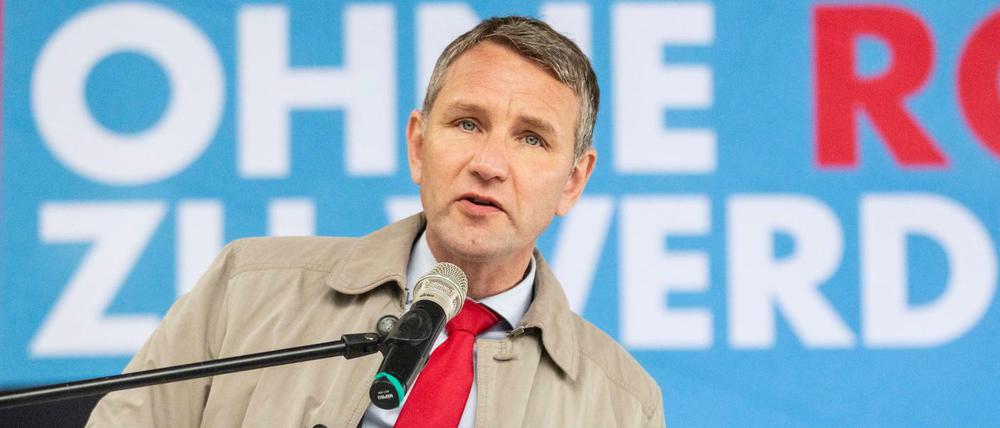 Thüringens AfD-Chef Björn Höcke