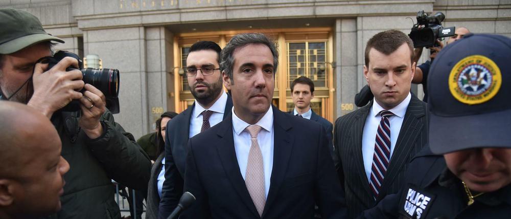 Von Michael Cohen, dem persönlichen Anwalt von US-Präsident Donald Trump, sollen sich Konzerne Kontakte ins Weiße Haus versprochen haben.