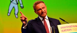 Über Jamaika will Christian Lindner nicht reden, er beschäftigt sich lieber mit der Zukunft.
