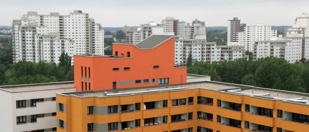 Das Märkische Viertel - jetzt schon nicht leer.