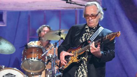 Gitarrengott. Ry Cooder bei einem Konzert 2015 in Nashville, Tennessee.