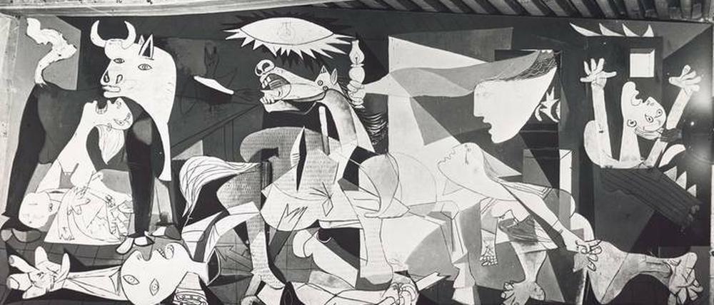Dora Maar hat die Entstehung von „Guernica“im Pariser Atelier des Künstlers dokumentiert; hier abgebildet ist „Zustand VII“.