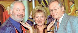 Schwere Zeiten. Erst starb Erich Schiller (Bill Mockridge, l.), der Mann von Helga Beimer (Marie-Luise Marjan), nun geht auch ihr Exmann Hans (Joachim H. Luger).