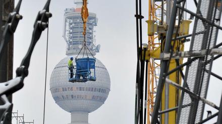 Bauarbeiten in Berlin 