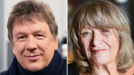 Der Meteorologe Jörg Kachelmann und Alice Schwarzer.