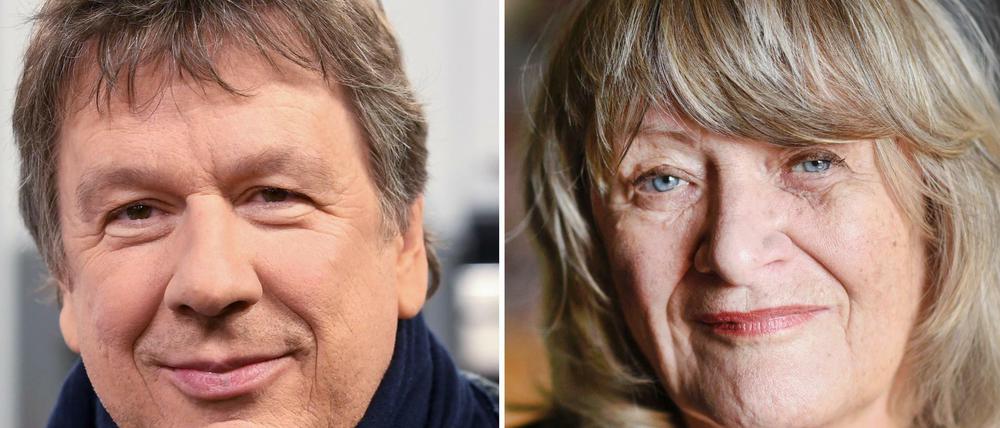 Der Meteorologe Jörg Kachelmann und Alice Schwarzer. 