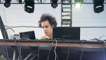 Der britische Musiker Four Tet alias Kieran Hebden. 