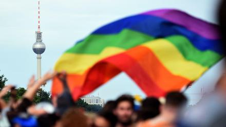Bunt und laut: Der CSD, hier in Berlin.