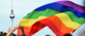 Bunt und laut: Der CSD, hier in Berlin.