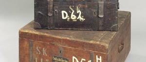 Der Kaiser dankt ab. Mit solchen Kisten ging Wilhelm II. ins niederländische Exil. Sie werden im Humboldt-Forum im Schloss zu sehen sein. 
