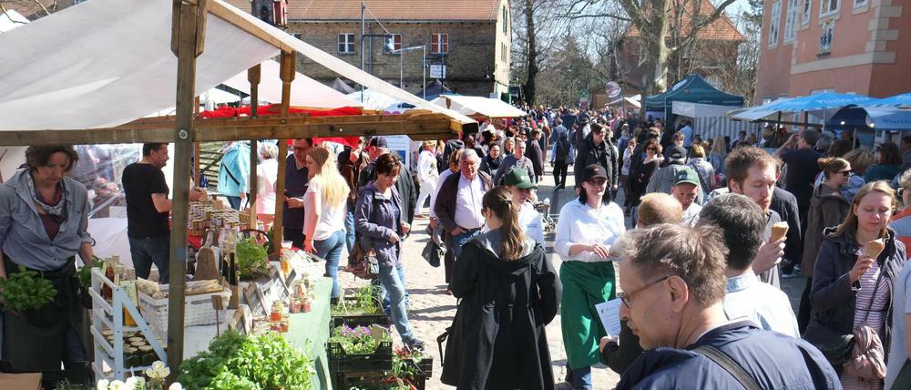 Die Domäne Dahlem in Berlin-Zehlendorf. 