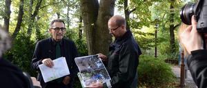 Stephan von Dassel im Oktober 2017 bei einer Pressekonferenz zum Thema Obdachlosigkeit im Tiergarten.