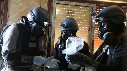 Ein Expertenteam der OPCW hat einen weiteren Einsatz von Chemiewaffen im Syrien-Krieg bestätigt (Symbolbild).