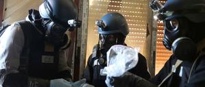 Ein Expertenteam der OPCW hat einen weiteren Einsatz von Chemiewaffen im Syrien-Krieg bestätigt (Symbolbild).