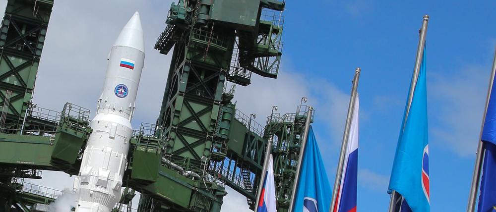 Russisches Sorgenkind: Die "Angara" bei einem Test im Sommer 2014.