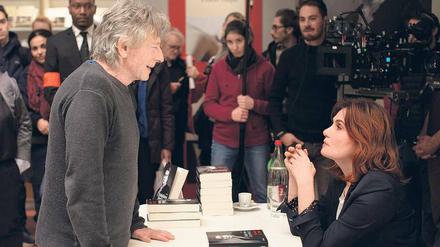 Roman Polanski und seine Hauptdarstellerin Emmanuelle Seigner.