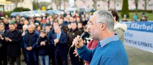 Markus Nierth, früherer Bürgermeister von Tröglitz, im Jahr 2015