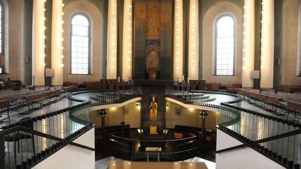 Ein Blick in die Berliner St. Hedwigs-Kathrdrale.