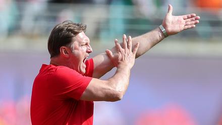 Mehr Ärger als Freude hatte der Österreicher Ralph Hasenhüttl zuletzt beim RB Leipzig. Nun wird sein Vertrag nicht verlängert und er hört mit sofortiger Wirkung auf. 
