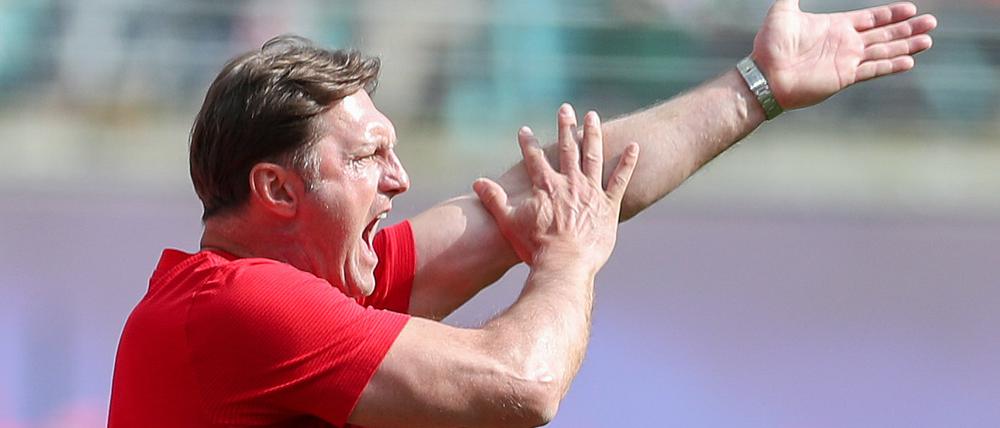 Mehr Ärger als Freude hatte der Österreicher Ralph Hasenhüttl zuletzt beim RB Leipzig. Nun wird sein Vertrag nicht verlängert und er hört mit sofortiger Wirkung auf.