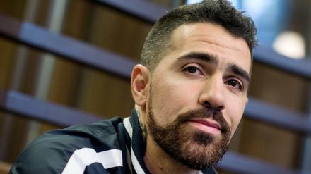 Der Rapper Bushido im Gerichtssaal.