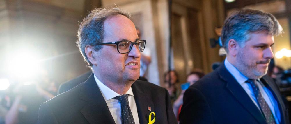 Der neue katalanische Präsident Quim Torra