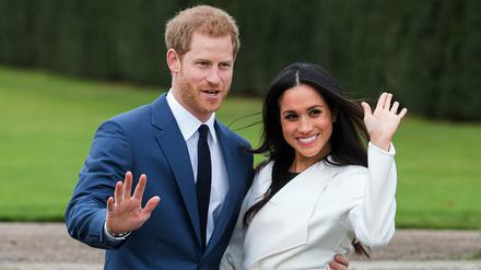 Am Sonnabend um 14 Uhr verheiratet: Harry und Meghan