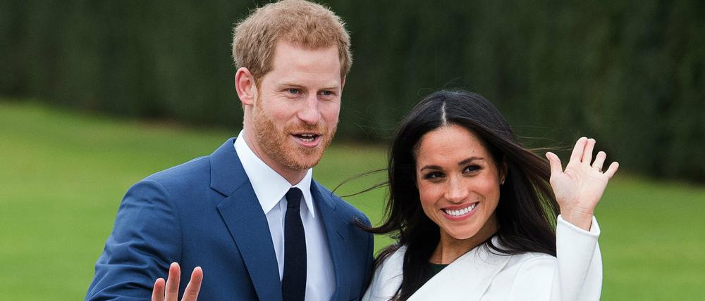 Am Sonnabend um 14 Uhr verheiratet: Harry und Meghan