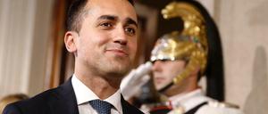  Luigi Di Maio, Vorsitzender der Fünf-Sterne-Bewegung, will mit der rechten Lega eine Regierung bilden - und dafür einen Chef suchen.