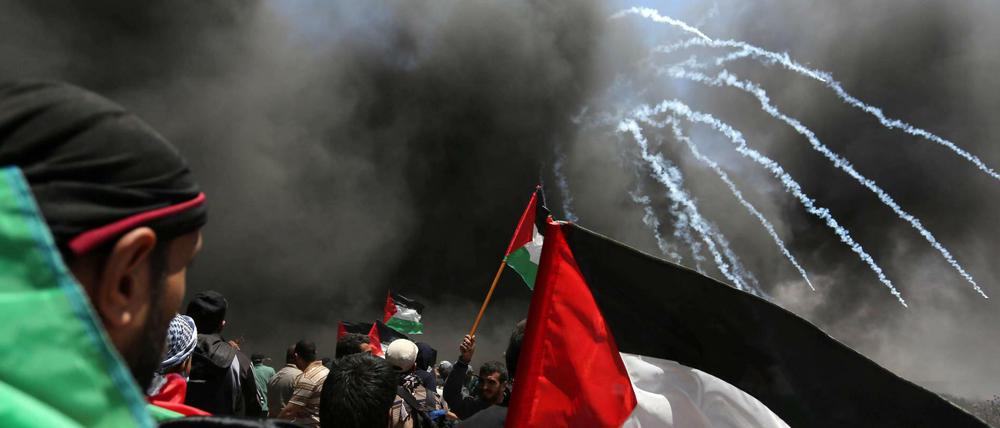 Gewalt im Gazastreifen nach Eröffnung der US-Botschaft in Jerusalem