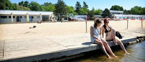 Das Strandbad Müggelsee in Köpenick soll komplett saniert werden. Nur der See bleibt so flach wie er ist.