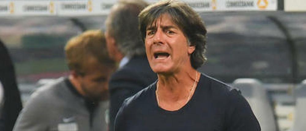 Joachim Löw macht sich keine Sorgen, auch wenn das hier anders aussieht.
