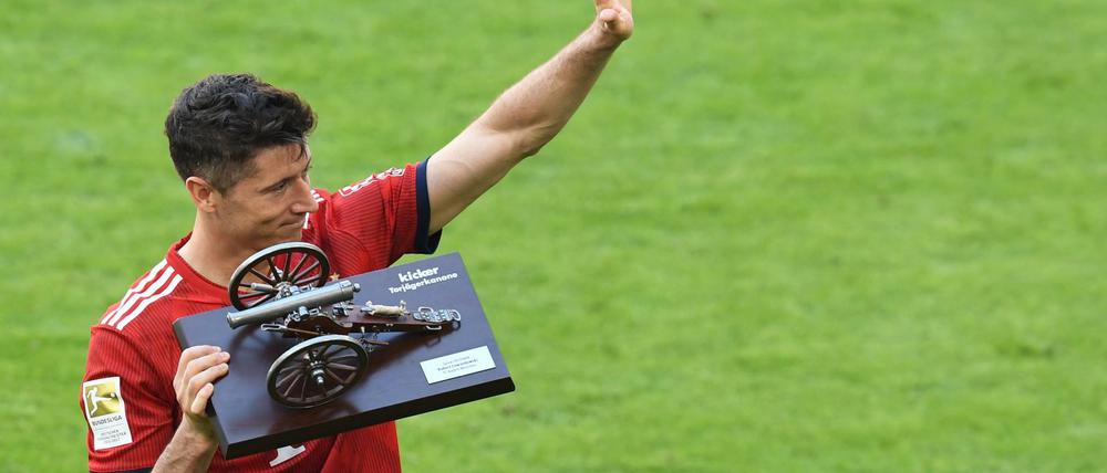 Robert Lewandowski trifft häufig - aber nicht in den wichtigen Spielen.