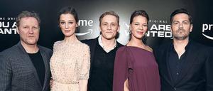 Gehackt. Alexandra Maria Lara, Schweighöfer, Jessica Schwarz (l-r).