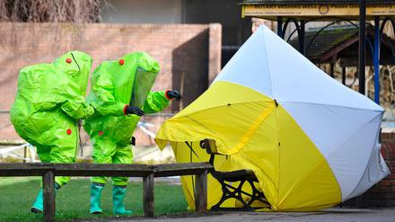 Tatort in Salisbury: Hier wurde Skripal und seine Tochter aufgefunden.
