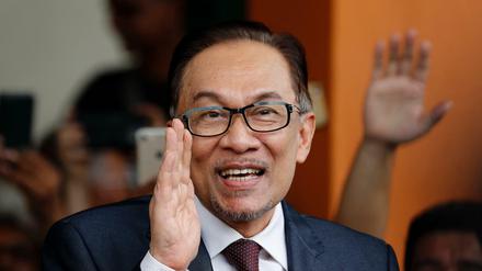 Rückkehr in die Politik: Anwar Ibrahim, früherer Vize-Ministerpräsident von Malaysia