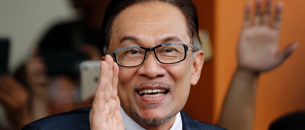 Rückkehr in die Politik: Anwar Ibrahim, früherer Vize-Ministerpräsident von Malaysia