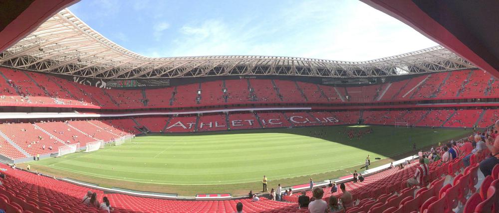 Vorbild Bilbao: Das Stadion in Spanien hat fast alles, was auch Hertha sich wünscht.