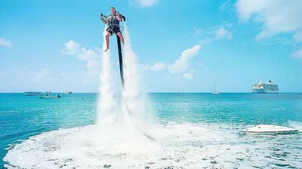 Freizeit auf Cayman. Ein Bild aus der Serie „The Heavens“.